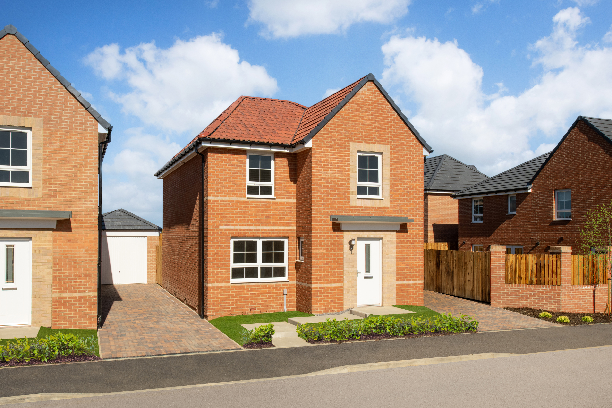 Outside view of 4 bedroom Kingsley home